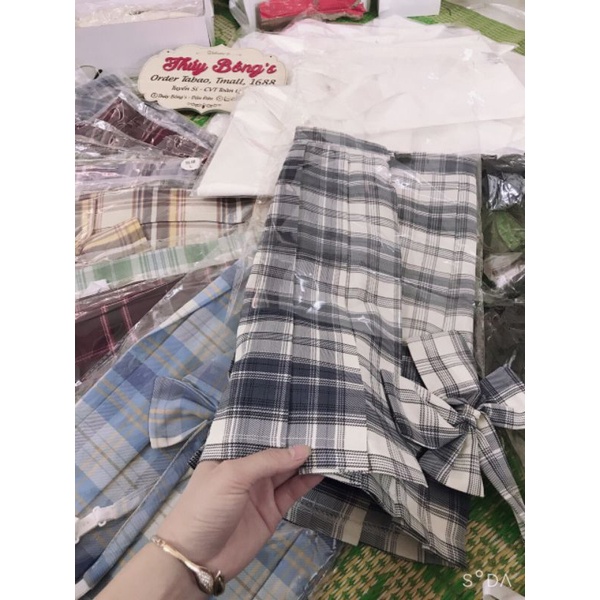 Sét Chân Váy Và Nơ , Sét JK