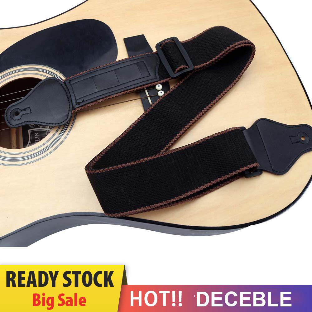Dây Đeo Đàn Guitar Điện / Acoustic Kèm 3 Miếng Gảy Đàn