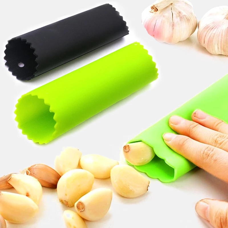 Dụng Cụ Bóc Vỏ Tỏi Bằng Silicone Tiện Lợi