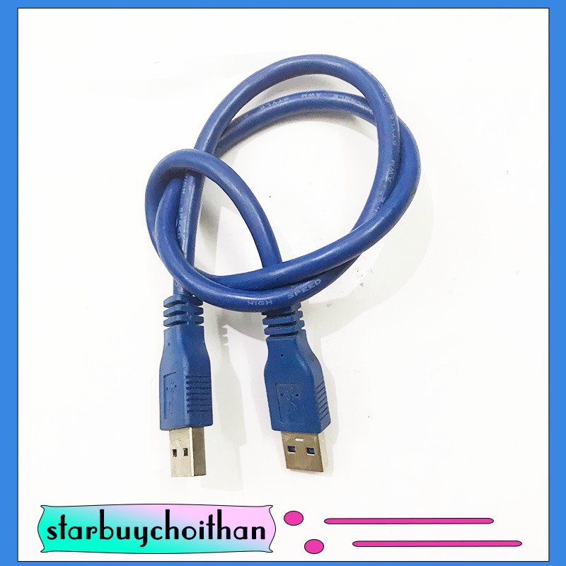 Dây usb 2 đầu đực dài 60cm USB 3.0 | BigBuy360 - bigbuy360.vn