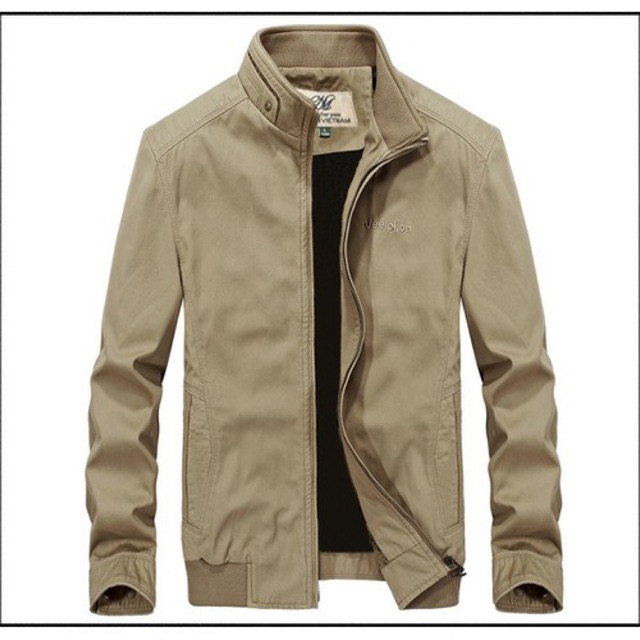 Áo khoác nam kaki cao cấp