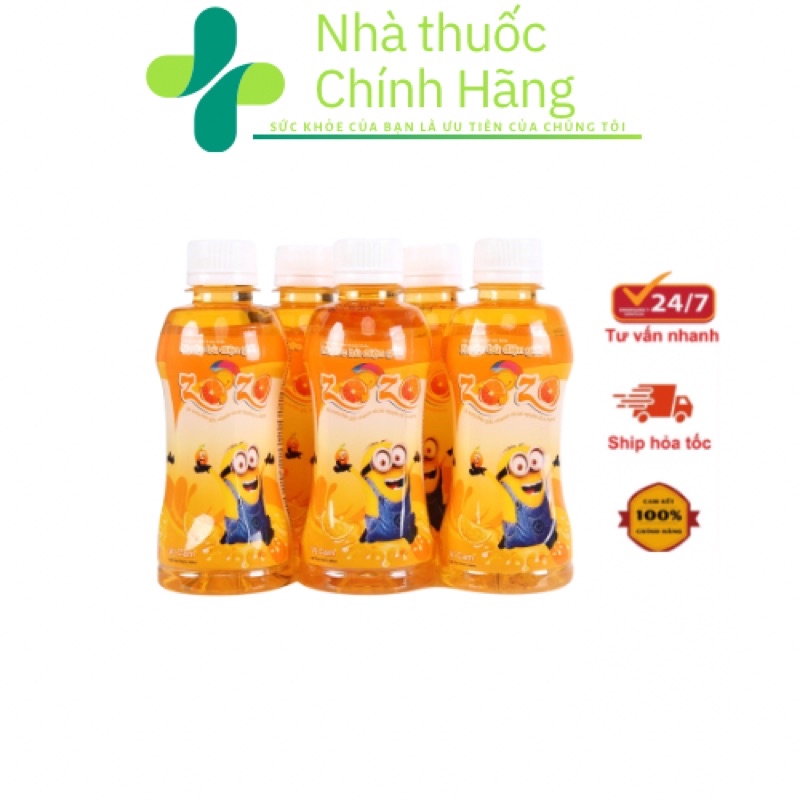 Oresol bù nước và điện giải zozo các vị cam,chanh,chanh leo,việt quất