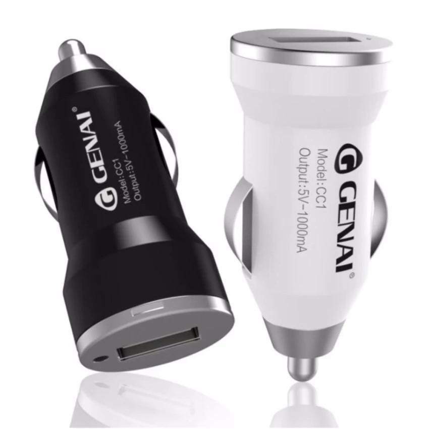 Cốc Sạc GENAI Cho Xe Hơi CC1 1 Cổng USB