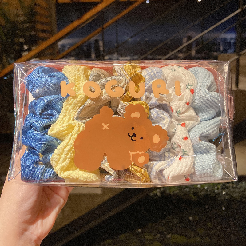 Dây cột tóc kiểu dáng đơn giản trẻ trung xinh xắn