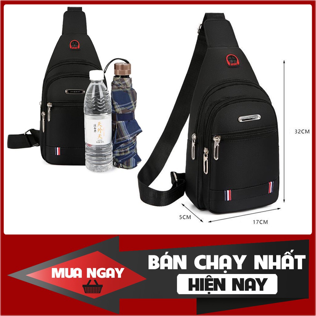 Túi Đeo Chéo Vải Nam Nhiều Ngăn Tiện Dụng CN12 Tặng Kèm Khuyến Mại Cực Sốc | BigBuy360 - bigbuy360.vn