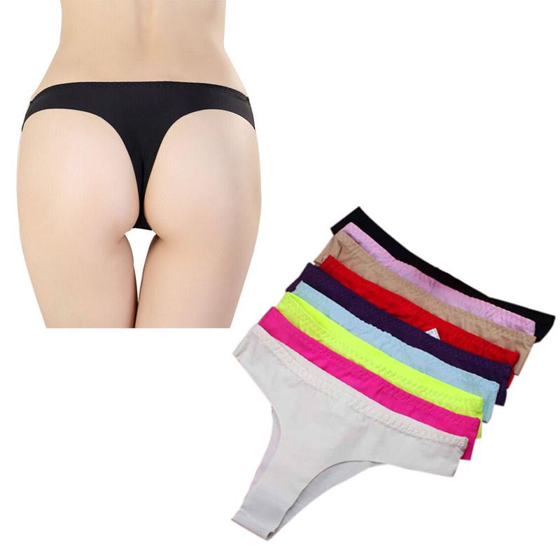 Quần lót cotton lọt khe không viền may