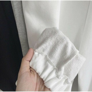 Quần jogger bo gấu trơn chất da cá