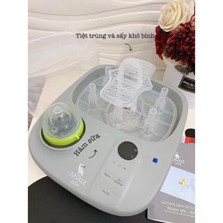 MÁY TIỆT TRÙNG SẤY KHÔ VÀ HÂM SỮA ĐA CHỨC NĂNG MOAZ BÉBÉ MB - 005