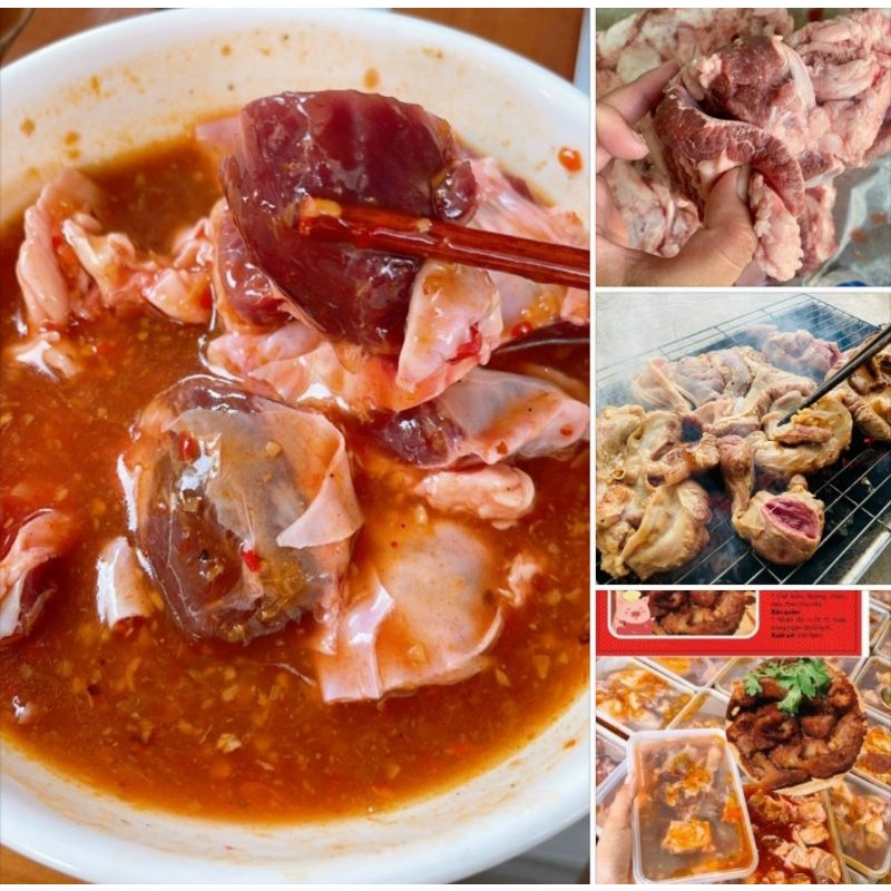 CHẲNG DỪNG HEO ƯỚP SẴN 500g