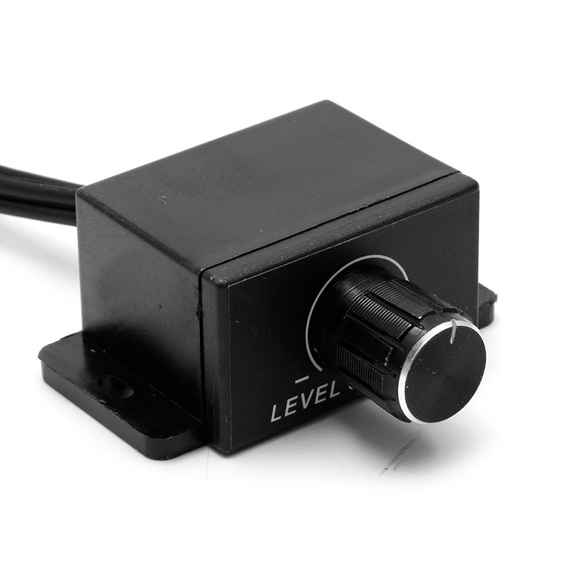 SELღUniversal Car Audio Amplifier Bass RCA Level Remote Volume Control Knob LC-1