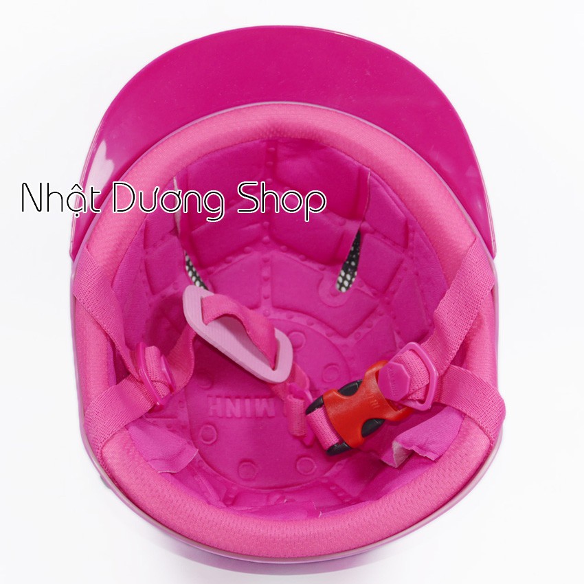 Nón bảo hiểm đẹp mũ bảo hiểm trẻ em từ 3 đến 5 tuổi với họa tiết đẹp chất liệu nhựa ABS nguyên sinh chịu sự va đặp mạnh