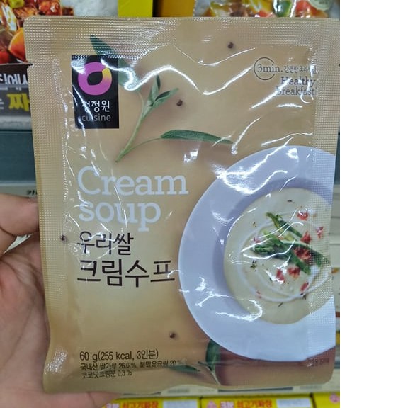 BỘT SÚP KEM HÀN QUỐC 60G - 크림수프