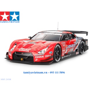 24308 mô hình xe ô tô 1/24 scale xanavi nismo gt-r
