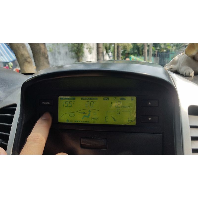 Phim dán màn hình điều hòa ô tô Chevrolet Captiva 2007 tặng dao,khăn lau,hướng dẫn dán
