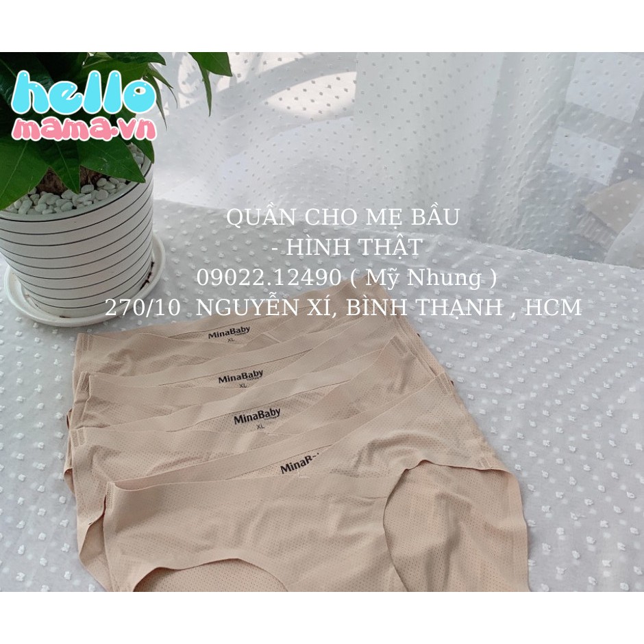 Quần lót Thái cạp chéo, thông hơi kháng khuẩn cho mẹ bầu và sau sinh