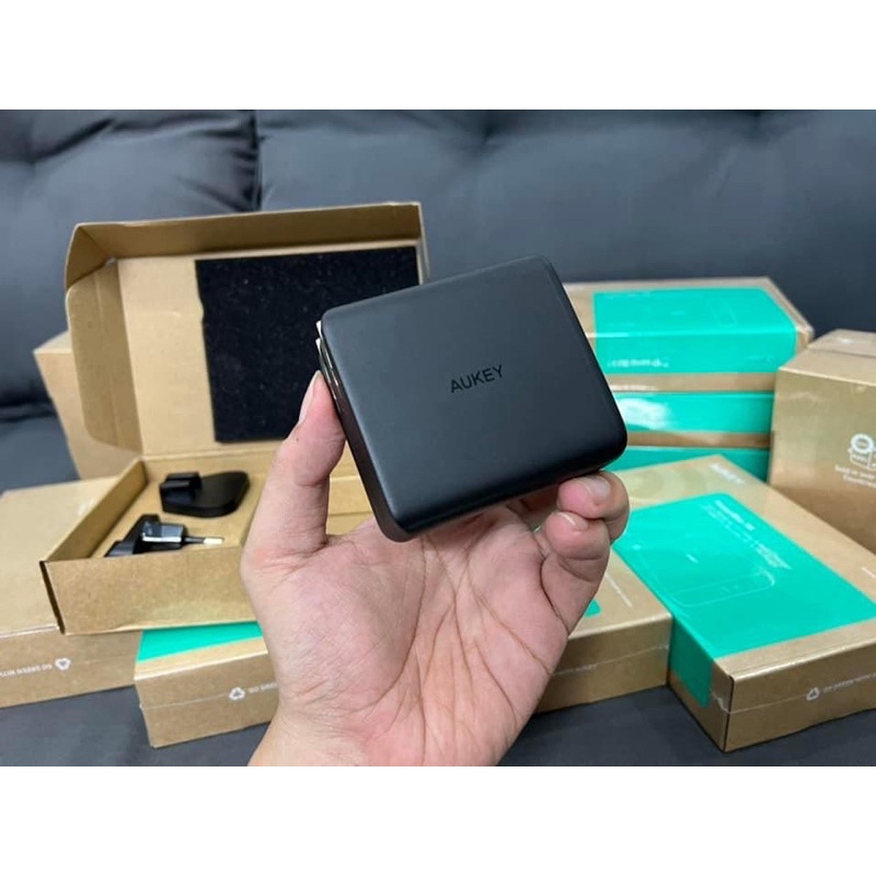 CỦ SẠC NHANH KIÊM SẠC DỰ PHÒNG 20W PD POWERDUO AUKEY PA-PD20