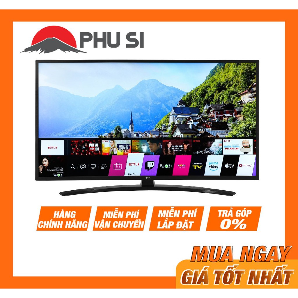 [MIỄN PHÍ VẬN CHUYỂN - LẮP ĐẶT] 43UN7400PTA - Smart Tivi LG 4K 43 inch 43UN7400PTA Mới 2020 - Hàng Chính Hãng