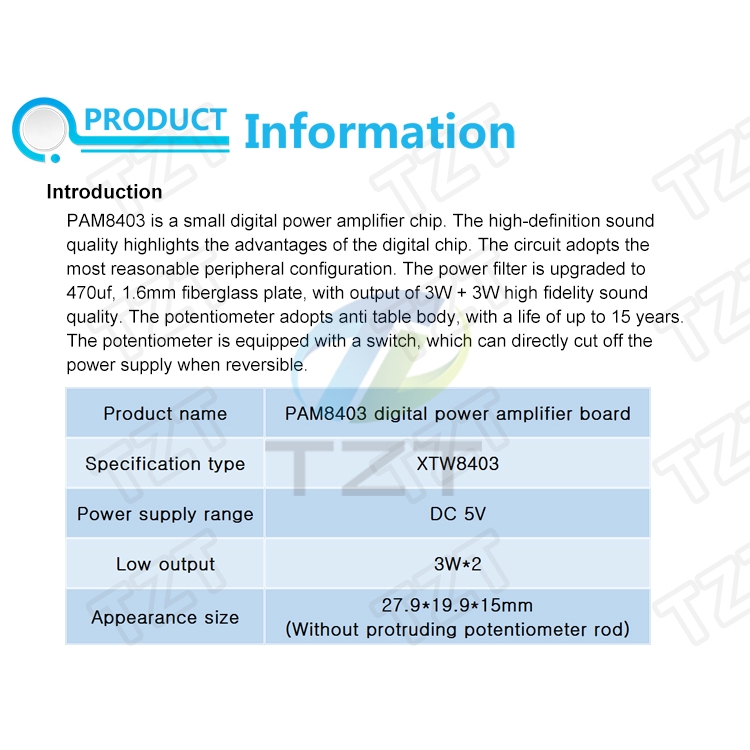 Bảng Mạch Khuếch Đại Âm Thanh 2 Kênh Pam8403 5v Chất Lượng Cao | BigBuy360 - bigbuy360.vn