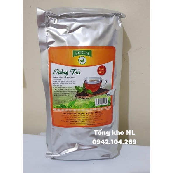 Hồng trà NEICHA gói 500g- DÒNG TRÀ GIÁ RẺ DÙNG TRONG PHA CHẾ TRÀ SỮA