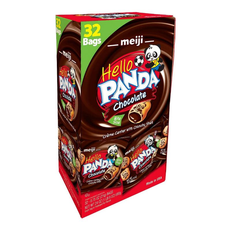 Bánh Gấu Panda Socola Meiji Gói 21g
