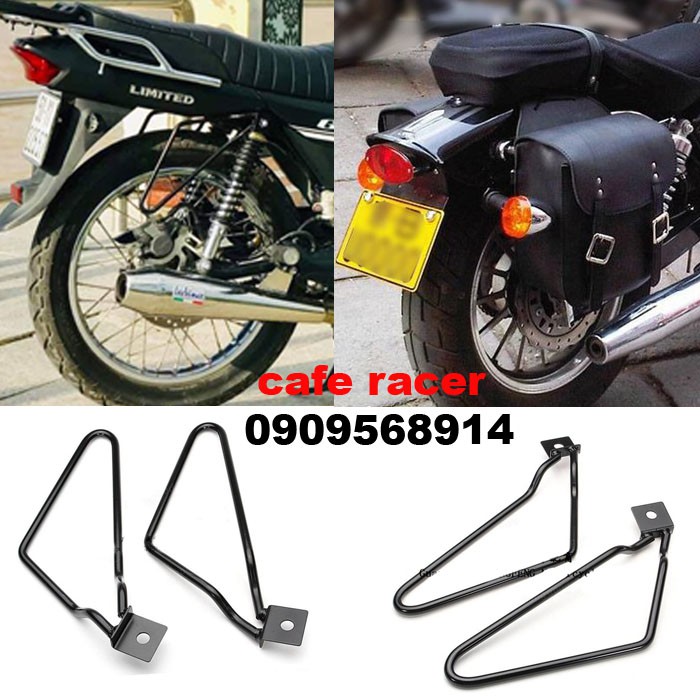 Pát thép lắp túi treo dùng xe mô tô xe máy