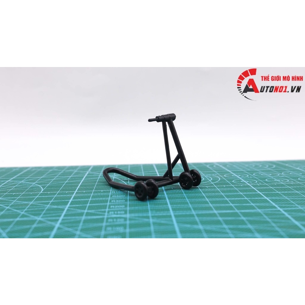 Phụ kiện ben nâng bánh sau - kẹp bánh sau - 1 gắp màu đen - stand cho mô tô 1:12 Autono1