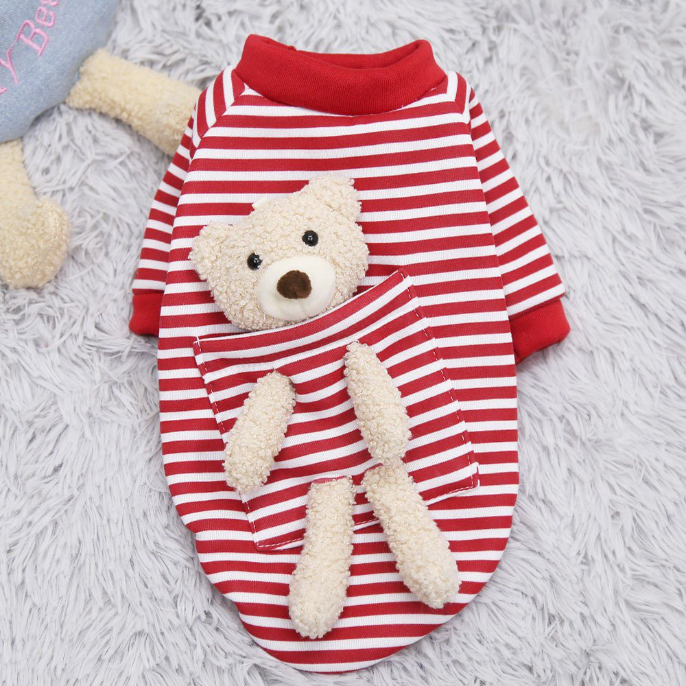 Áo Gấu Bông Sau Lưng Cho Thú Cưng Chó Mèo - Pet LUCKILY