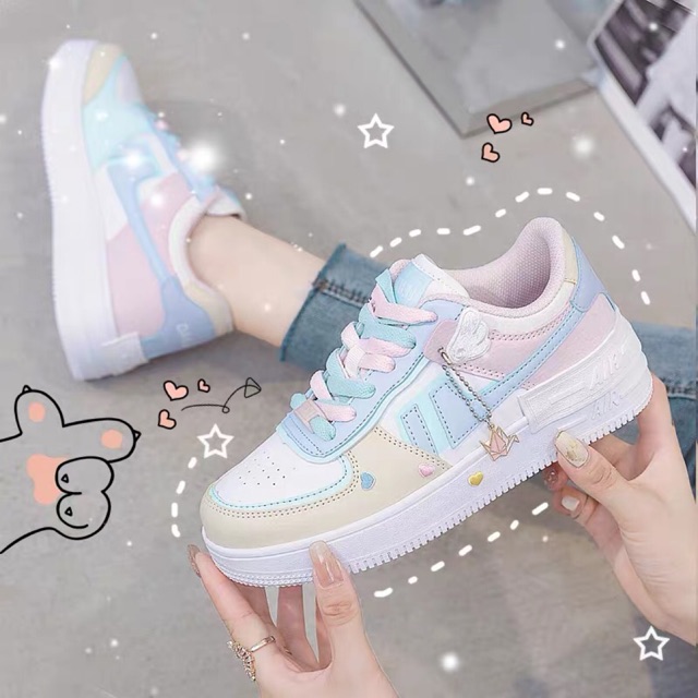 Giày Thể Thao nữ Sneaker nữ Air đế độn siêu đẹp Hot trend, sneaker nữ đi học, chơi bóng rổ siêu nhẹ | BigBuy360 - bigbuy360.vn