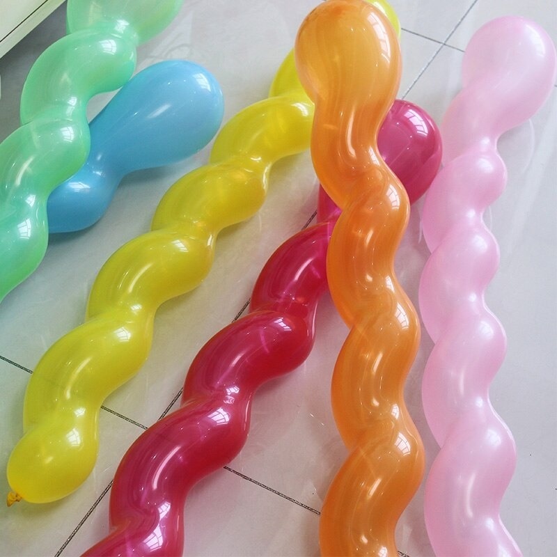 Bộ 10 Bong Bóng Xoắn Ốc Trang Trí Tiệc