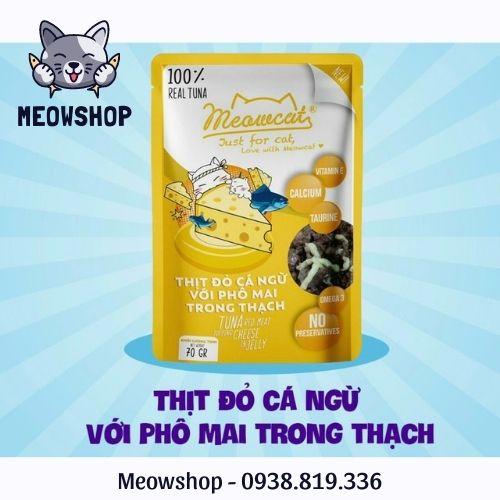 PATE MEOWCAT cho mèo gói 70gr