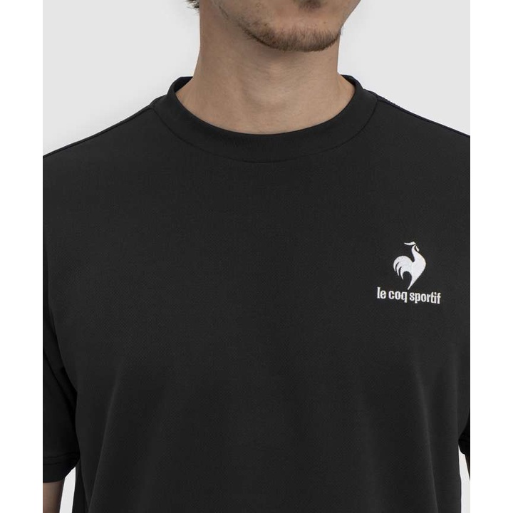 Áo T-Shirt le coq sportif nam - QMMTJA30-BLK