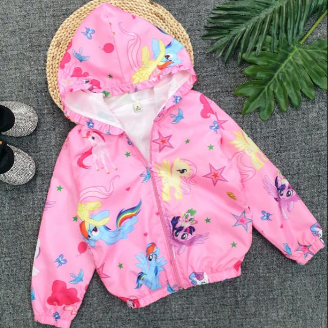 Áo khoác Ngựa PONY cho bé gái 9-16kg