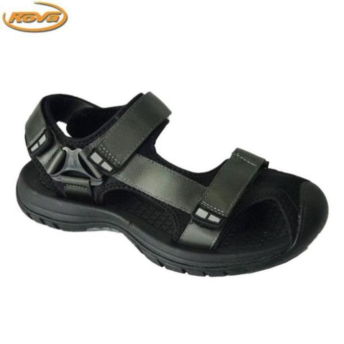 Sandal nam học sinh bít mũi quai dù đi phượt hiệu Rova RV25BB - MOL VN - BẢO HÀNH 12 THÁNG -new221