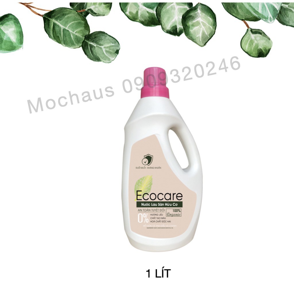 Atosa Nước lau sàn diệt khuẩn🌸Ecocare🌸bồ hòn🌸1L 2L 4L🌸Nước lau sàn QUẾ/ SẢ CHANH hữu cơ đuổi muỗi thương hiệu Ecocare