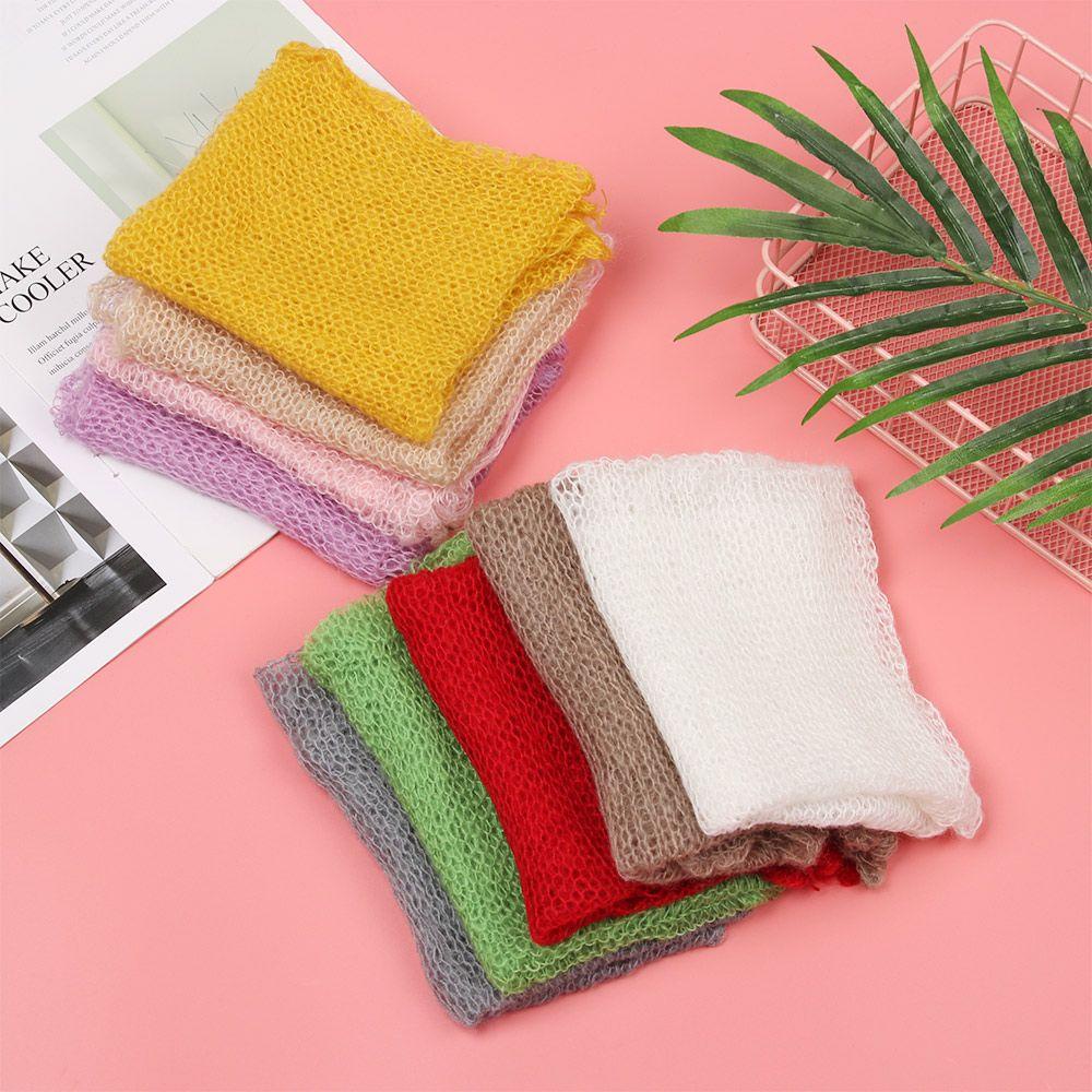 1 Khăn Quấn Co Giãn Chụp Ảnh Sang Trọng Cho Bé Sơ Sinh