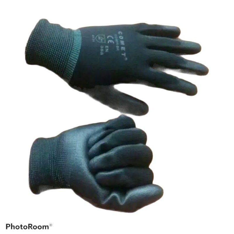 Palm Fit Comet Cg 805 Bk Black Gloves Can