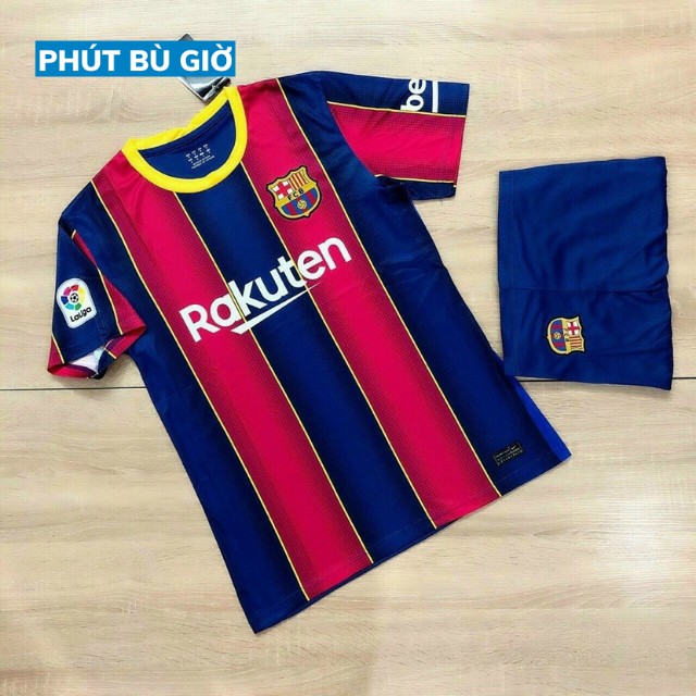 Áo Bóng Đá Đá Banh Thể Thao BARCA Mẫu Mới - Phút Bù Giờ Sport