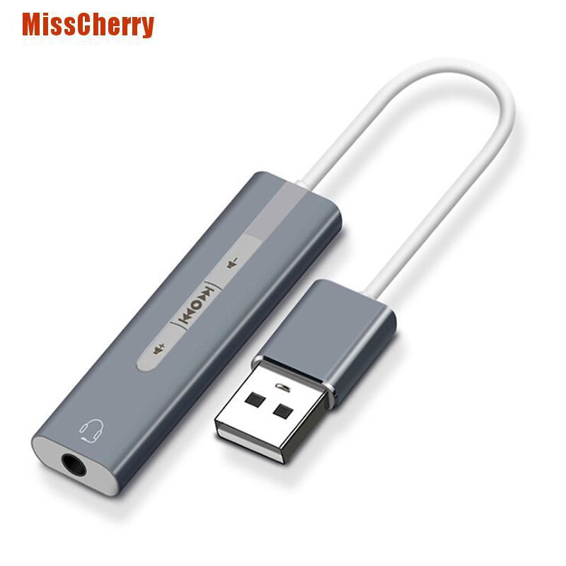 Giắc Chuyển Đổi Từ Usb Sang Jack 3.5mm Chất Lượng Cao
