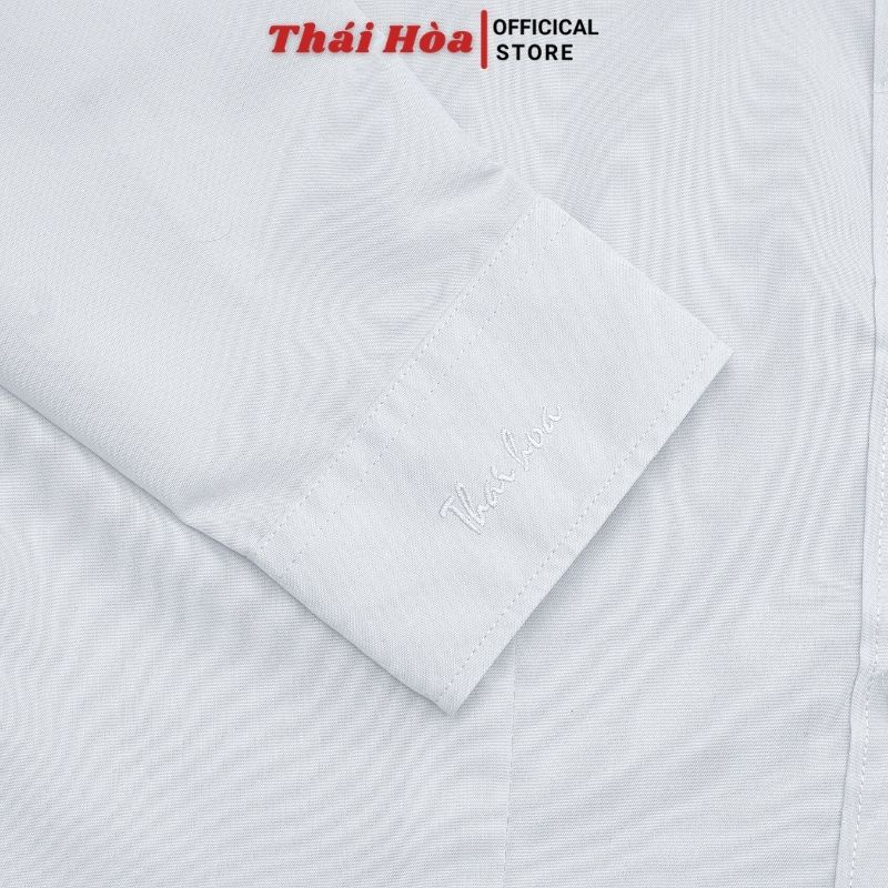 Áo sơ mi nữ trắng Thái Hoà công sở dài tay đi học kiểu bigsize cotton 047-01-01 ...
