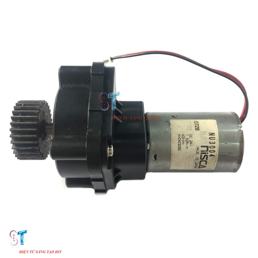 Động Cơ Giảm Tốc 12V - 24V 43 vòng/phút