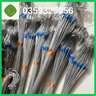 Combo 50 móc kẽm treo chậu lan dài 80cm