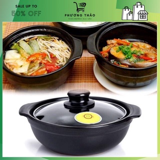 Mua Nồi đất kho cá đỉnh cạn nhiều kích thước 5  6  7  8  9  in siêu rẻ giá tốt
