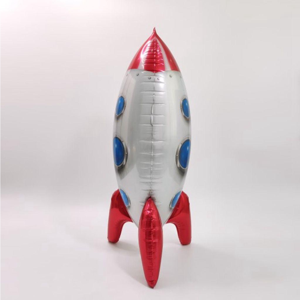 Bong Bóng Lá Nhôm Hình Phi Hành Gia / Tên Lửa Độc Đáo Trang Trí Tiệc