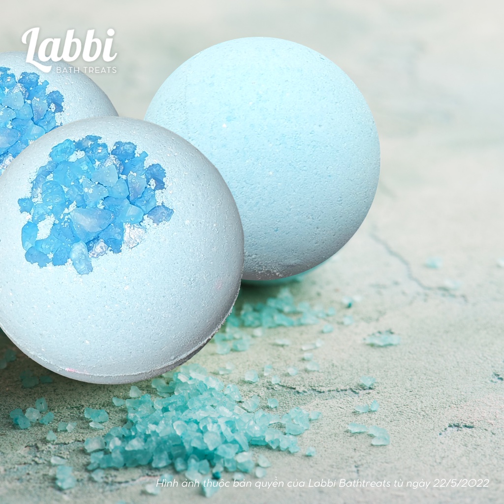 BLUE LAGOON [Labbi] Bath bomb / Viên sủi bồn tắm / Bom tắm
