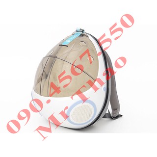 Balo Bọ Dừa - Balo Trong Suốt Cho Thú Cưng - Balo Chó Mèo (Tặng kèm miếng lót)