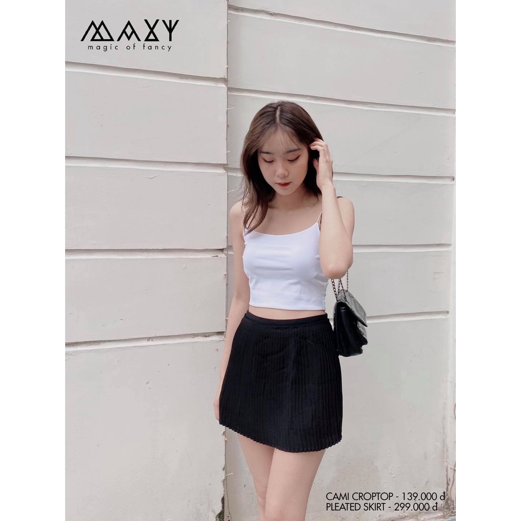 Áo croptop dây bún cami croptop Maxy Workshop | BigBuy360 - bigbuy360.vn