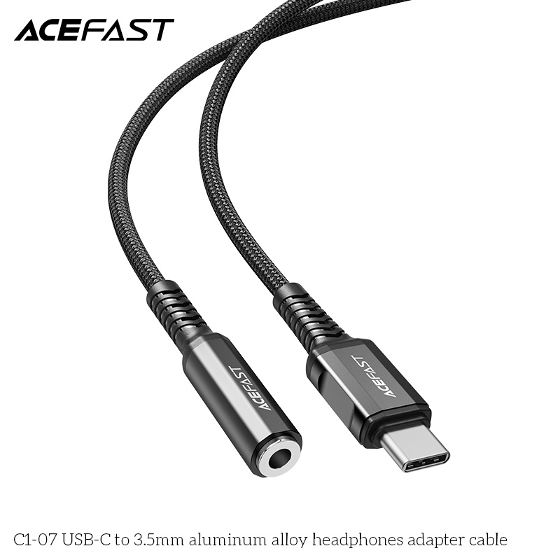 Cáp chuyển âm thanh ACEFAST USB-C to 3.5mm  - C1-07