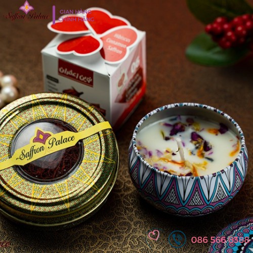 Hộp quà Saffron Palace: Quà biếu Tết, tặng quà sếp, ân nhân, quà tặng người thân yêu rất thiết thực, tốt cho sức khỏe