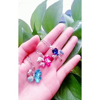 Dây chuyền cỏ 4 lá _ Vòng cổ hình lá