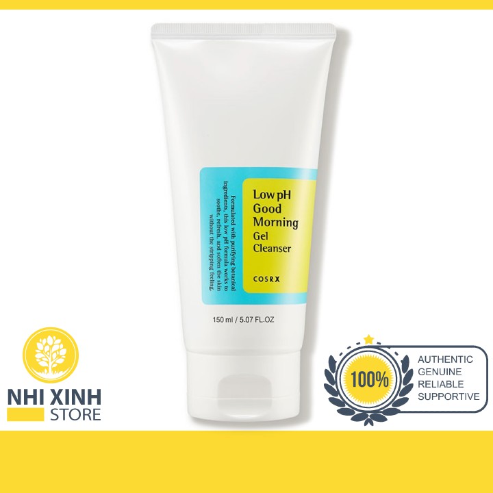 Sữa Rửa Mặt Dạng Gel Chiết Xuất Từ Dầu Cây Trà Cosrx Low PH Good Morning Gel Cleanser 150 ml | BigBuy360 - bigbuy360.vn